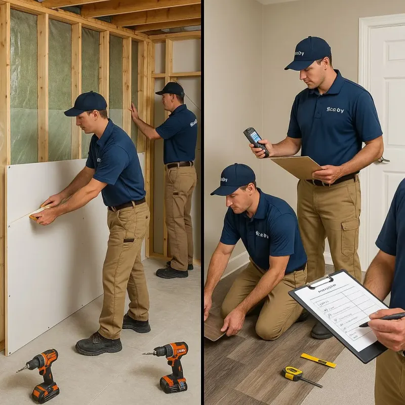 Repairs and Reconstruction process in Halifax, MA